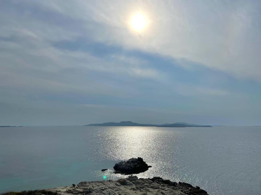Mykonos Sea View Luxury Villa By Calypso Sunset Villas Mykonos Town Bagian luar foto