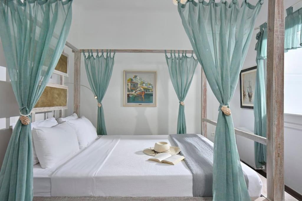Mykonos Sea View Luxury Villa By Calypso Sunset Villas Mykonos Town Bagian luar foto